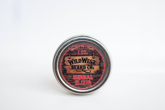 a picture of Herbal Elixir natural beard Balm